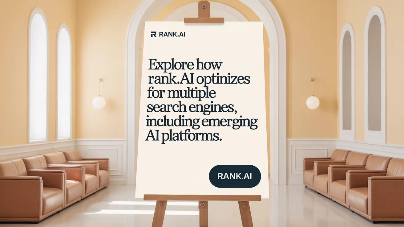 Explore how Rank.ai optimizes for multiple search engines, including emerging AI platforms.