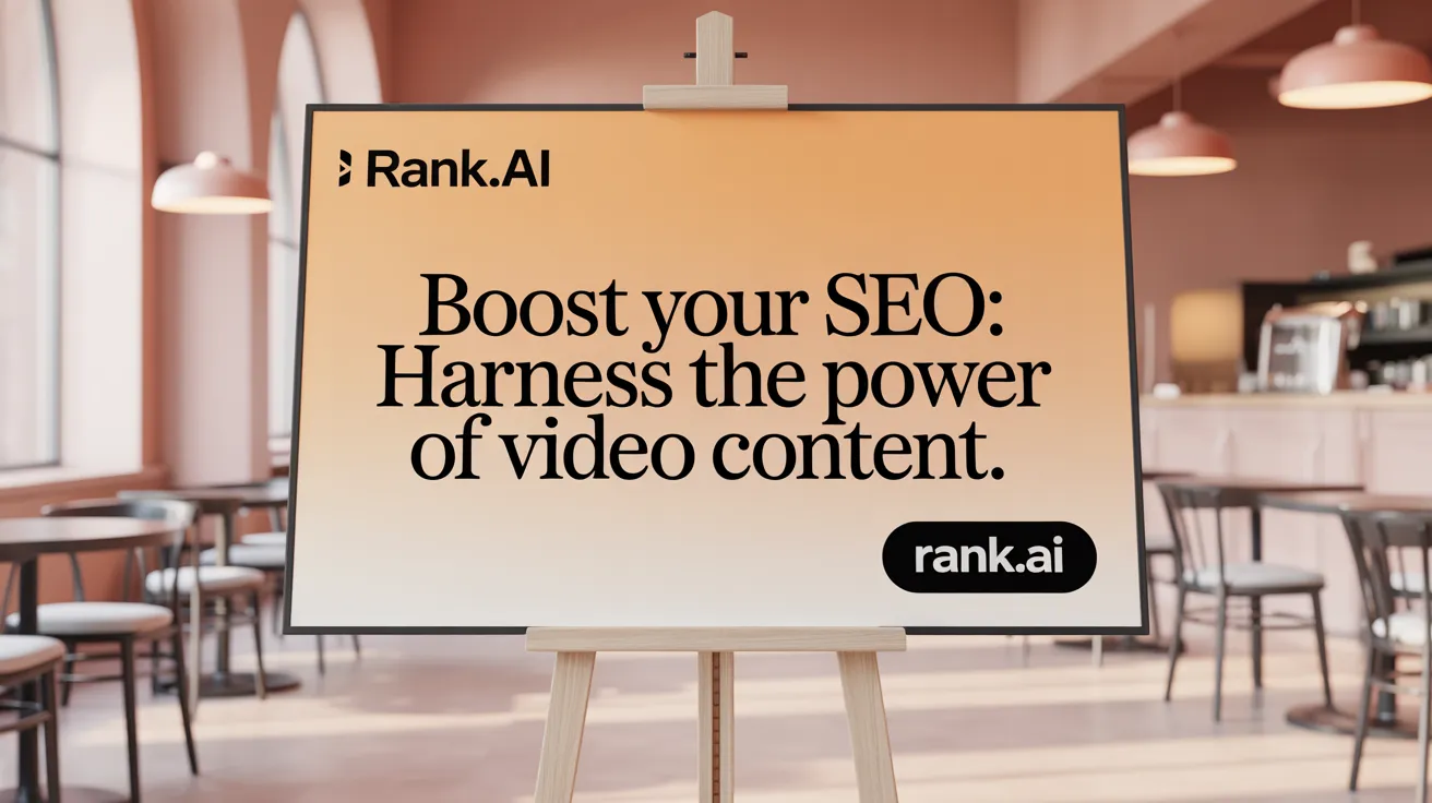 Boost Your SEO: Harness the Power of Video Content