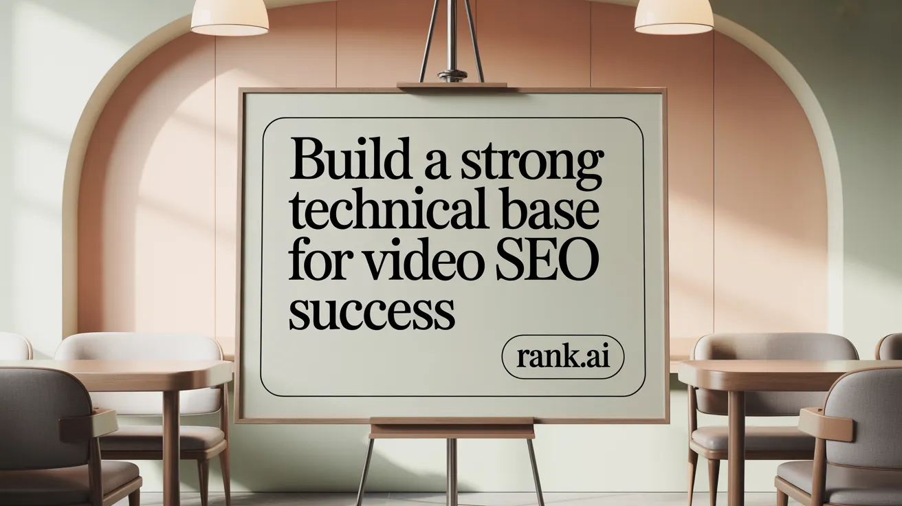Build a Strong Technical Base for Video SEO Success