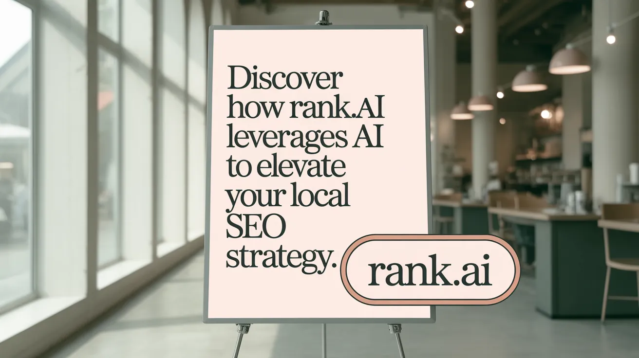 Discover How Rank.ai Leverages AI to Elevate Your Local SEO Strategy