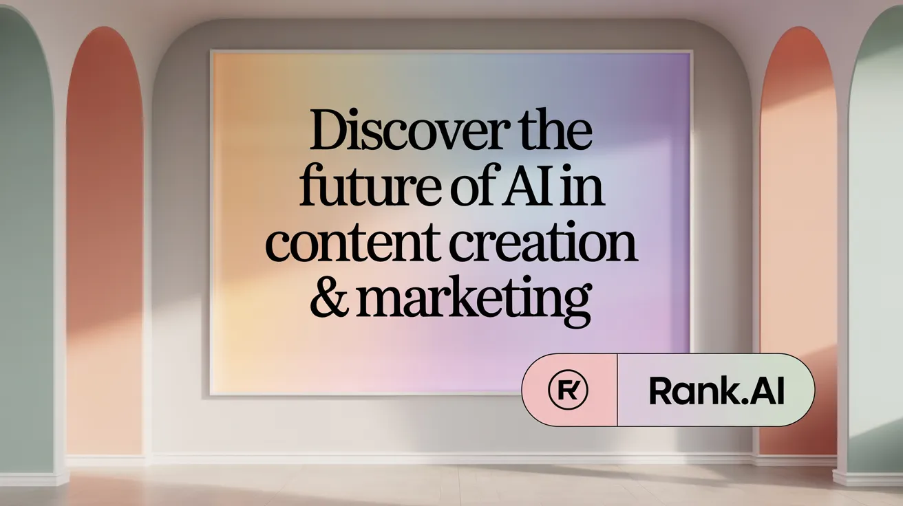 Discover the Future of AI in Content Creation &amp; Marketing