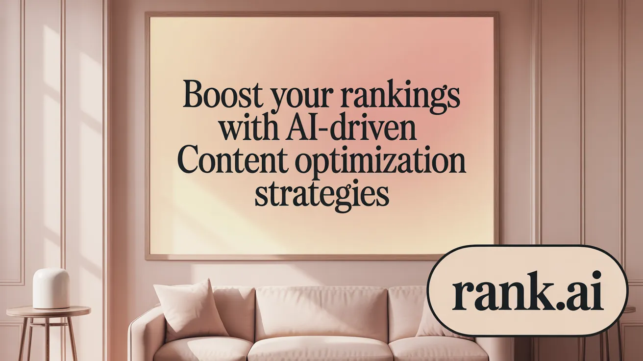 Boost Your Rankings with AI-Driven Content Optimization Strategies