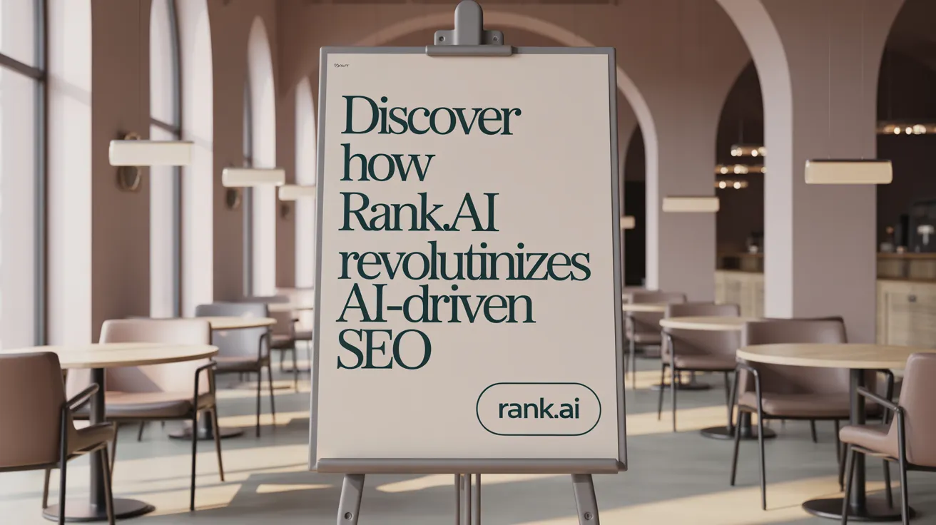Discover How Rank.ai Revolutionizes AI-Driven SEO
