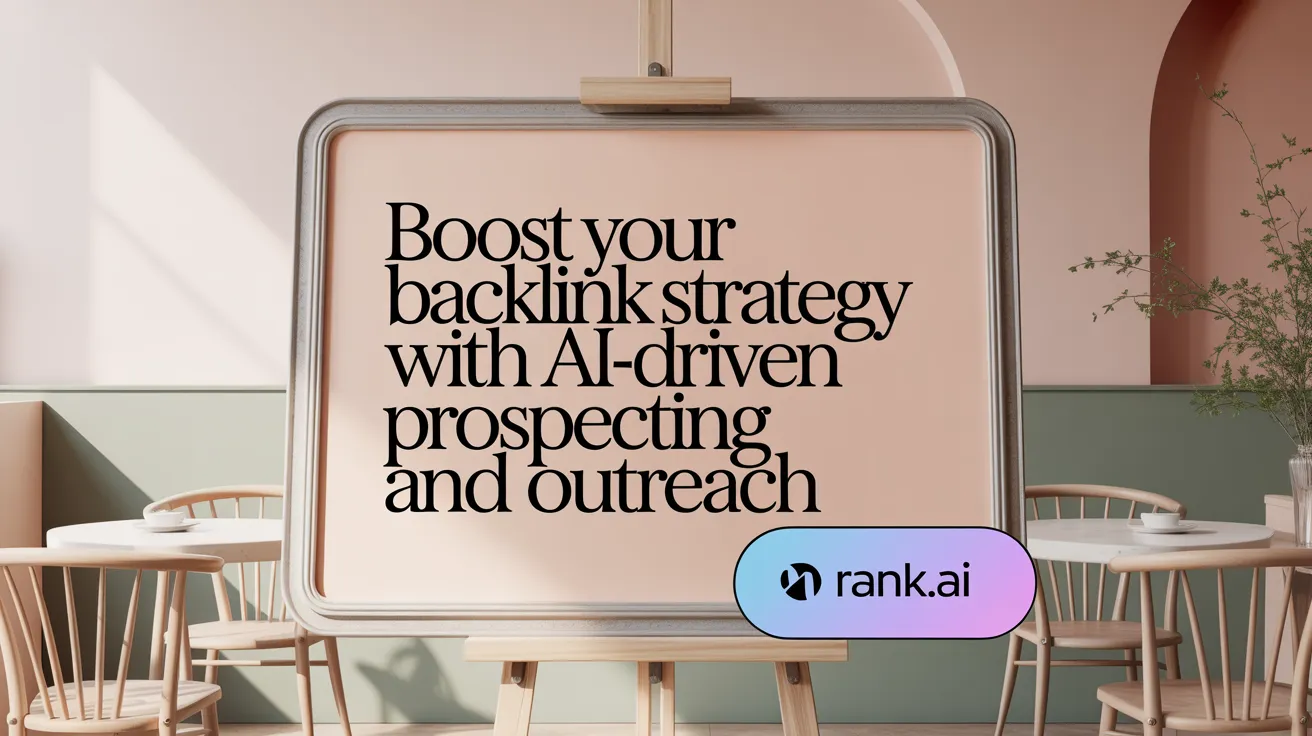 Boost Your Backlink Strategy with AI-Driven Prospecting and Outreach