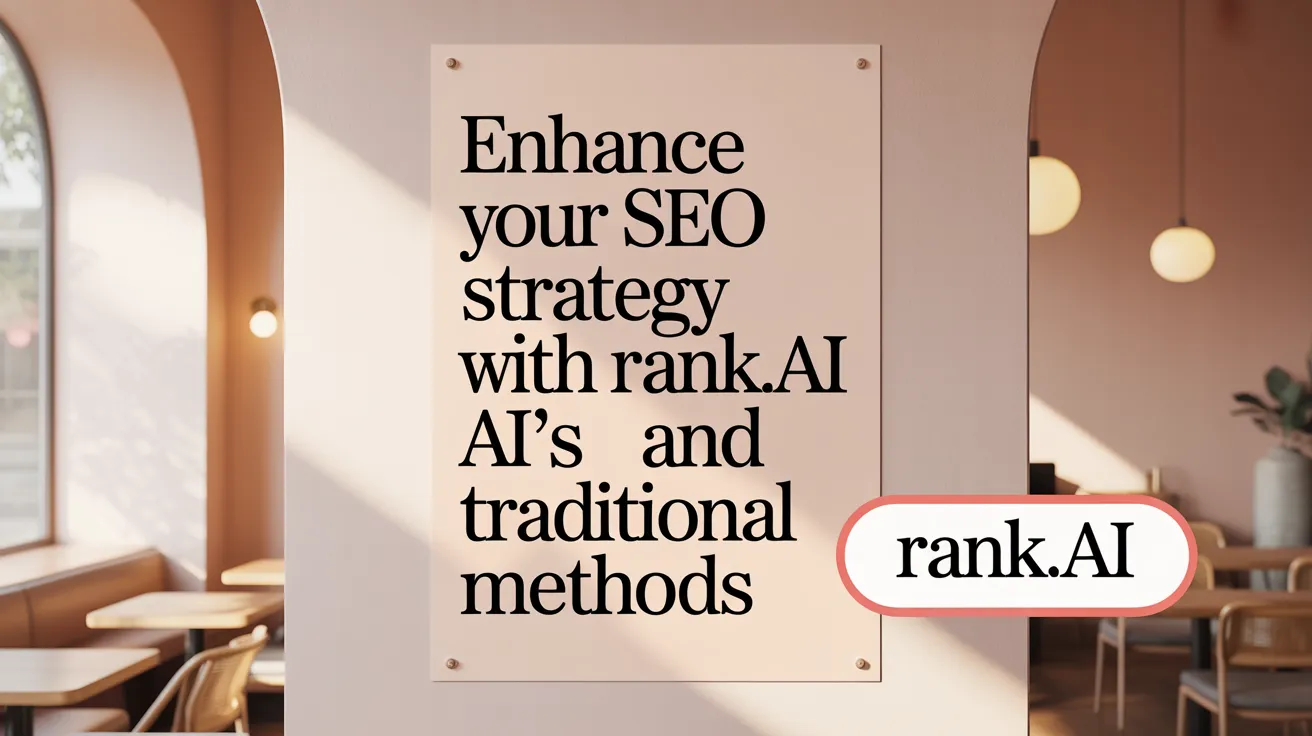 Enhance Your SEO Strategy with Rank.ai's AI and Traditional Methods