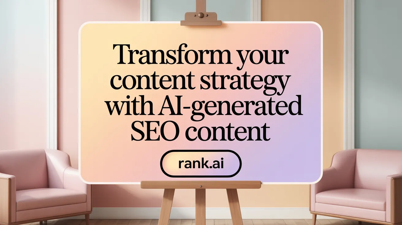 Transform Your Content Strategy with AI-Generated SEO Content