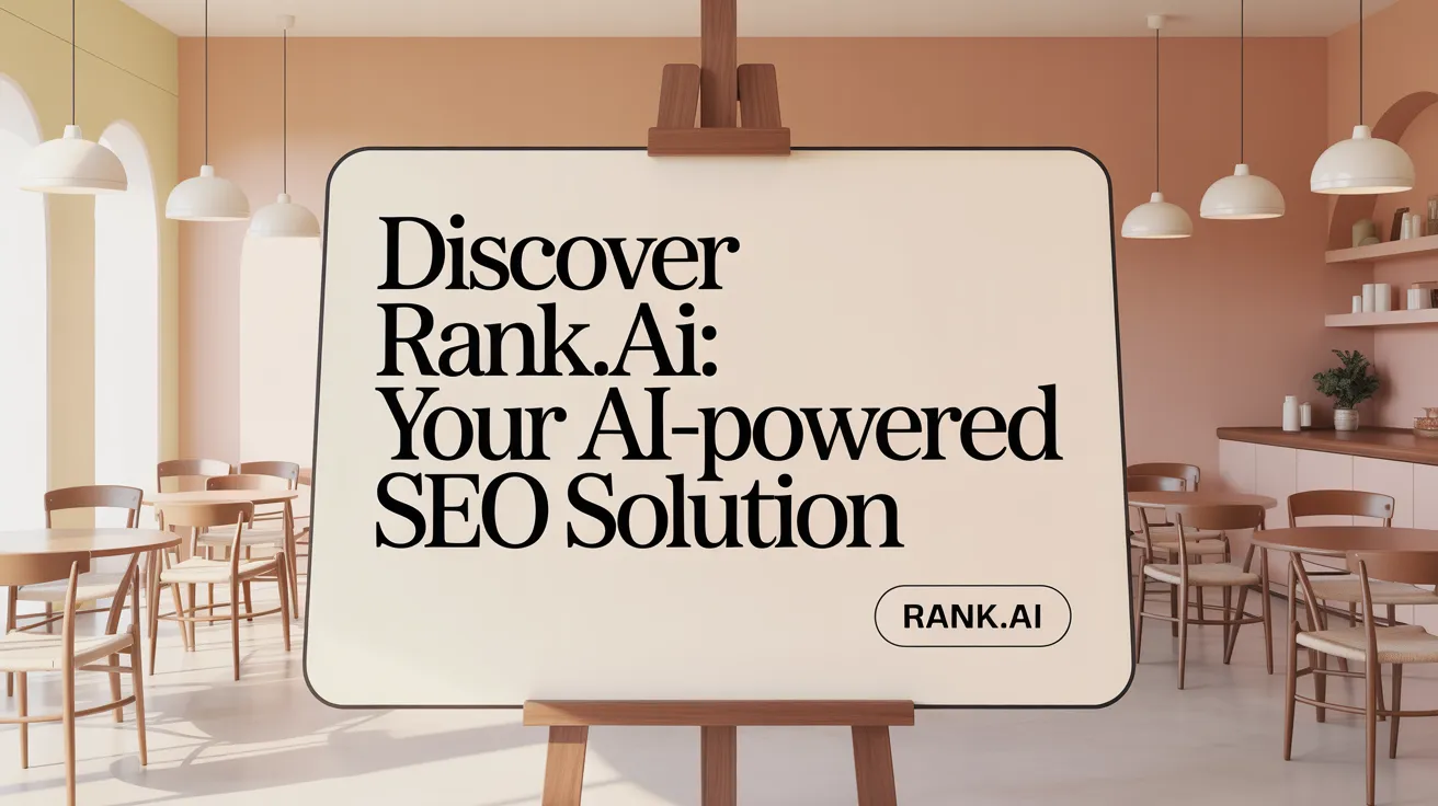 Discover Rank.ai: Your AI-Powered SEO Solution