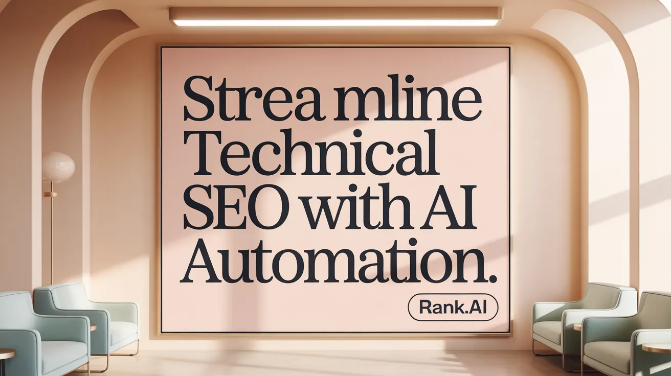 Streamline Technical SEO with AI Automation