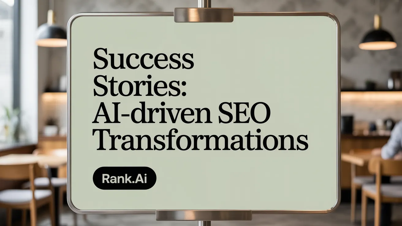 Success Stories: AI-Driven SEO Transformations