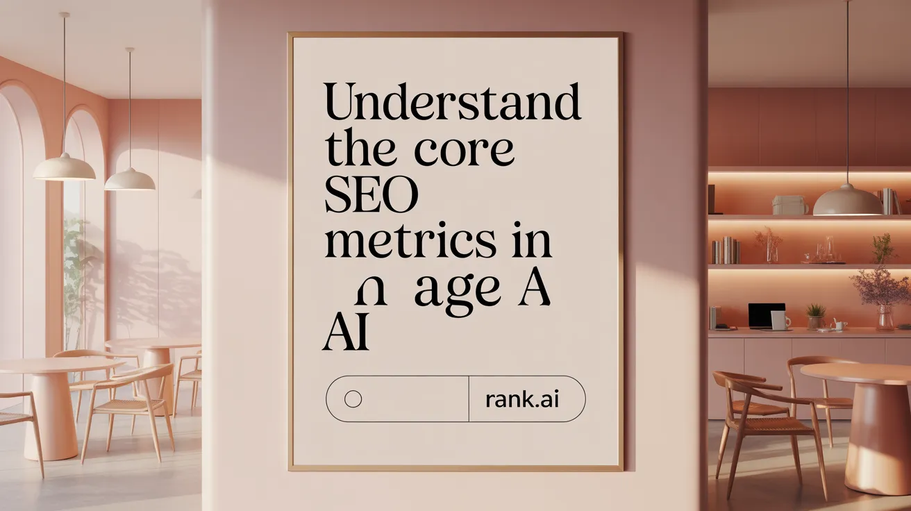Understand the Core SEO Metrics in the Age of AI