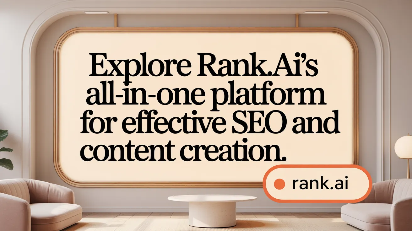 Explore Rank.ai’s All-in-One Platform for Effective SEO and Content Creation