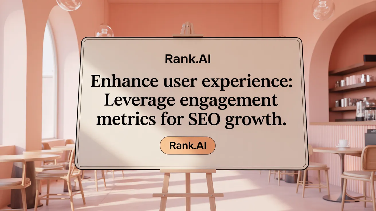 Enhance User Experience: Leverage Engagement Metrics for SEO Growth