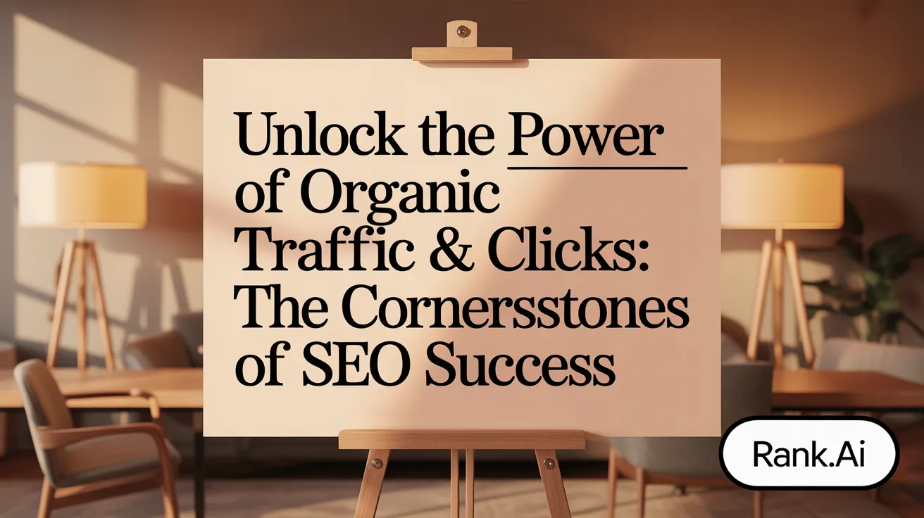 Unlock the Power of Organic Traffic &amp; Clicks: The Cornerstones of SEO Success