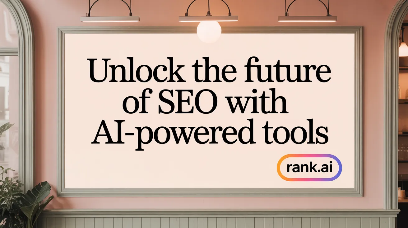 Unlock the Future of SEO with AI-Powered Tools