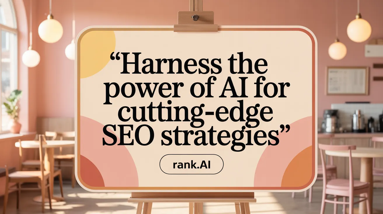 Harness the Power of AI for Cutting-Edge SEO Strategies