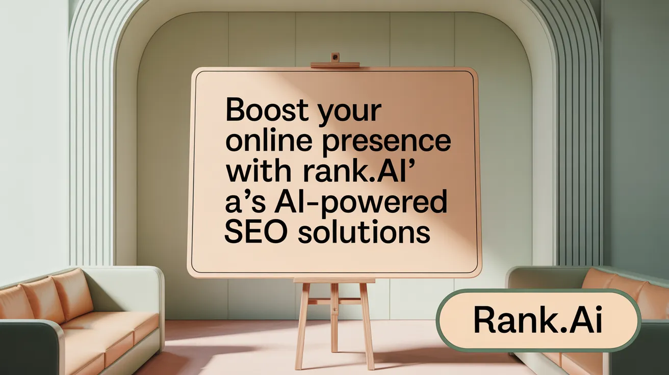 Boost Your Online Presence with Rank.ai's AI-Powered SEO Solutions