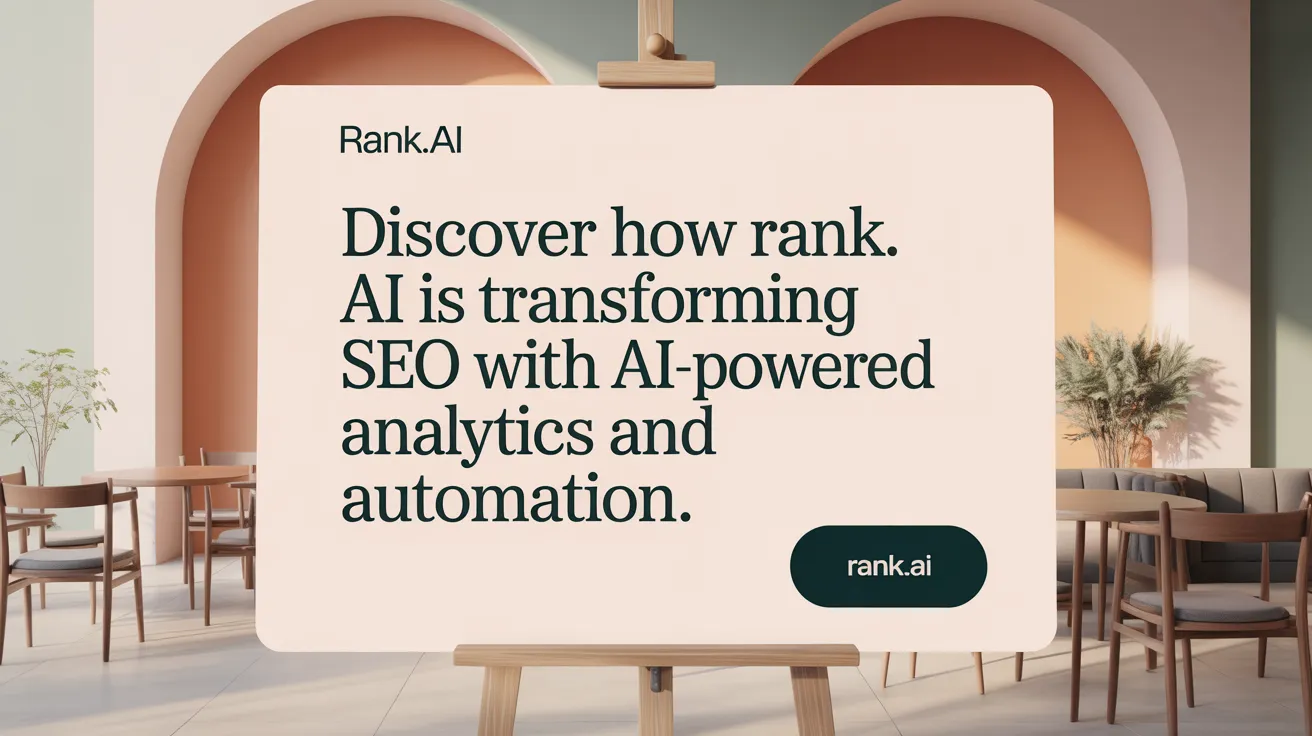 Discover how Rank.ai is transforming SEO with AI-powered analytics and automation.