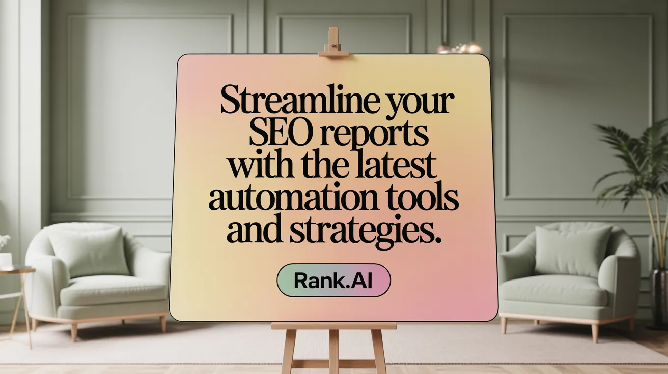 Streamline your SEO reports with the latest automation tools and strategies.