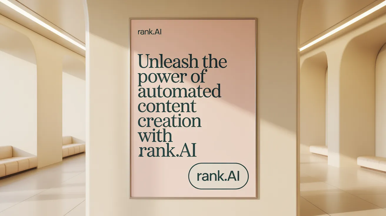Unleash the Power of Automated Content Creation with Rank.ai