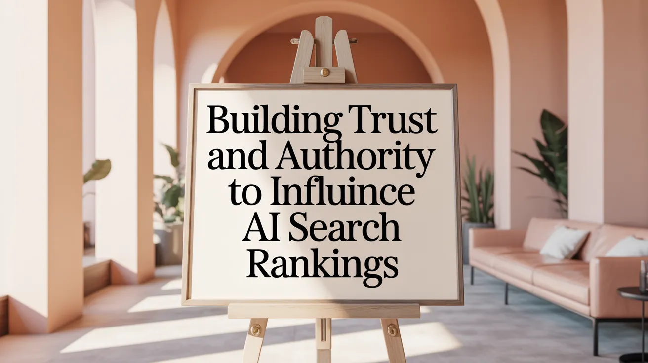 Building Trust and Authority to Influence AI Search Rankings