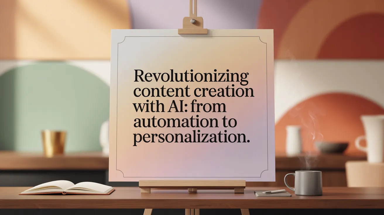 Revolutionizing Content Creation with AI: From Automation to Personalization
