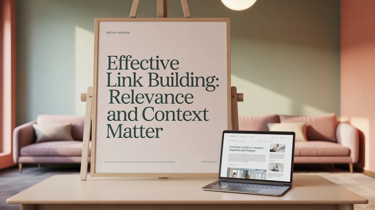 Effective Link Building: Relevance and Context Matter
