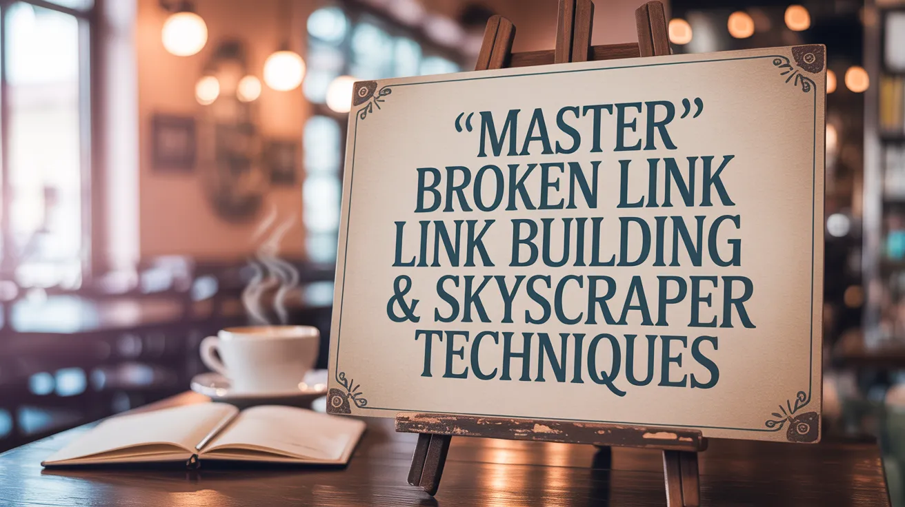 Master Broken Link Building &amp; Skyscraper Techniques
