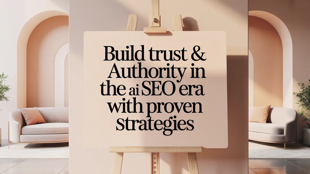 Build Trust &amp; Authority in the AI SEO Era with Proven Strategies
