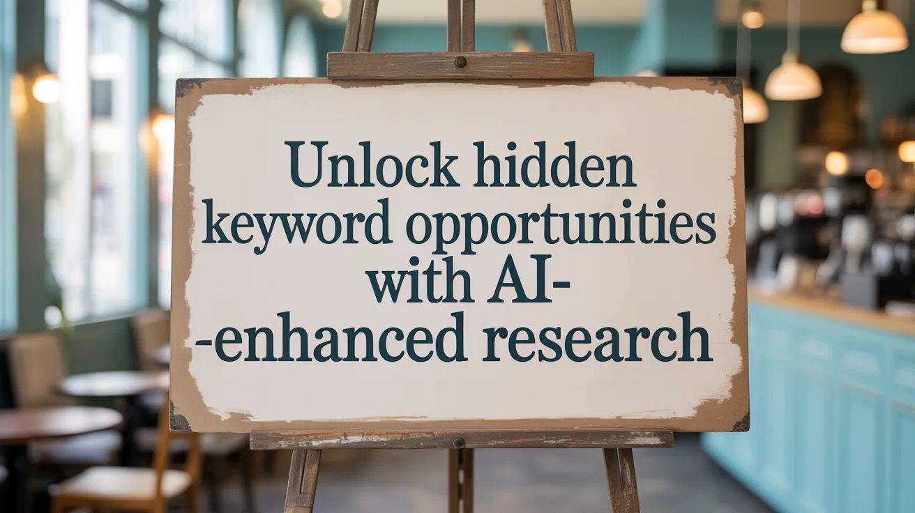 Unlock Hidden Keyword Opportunities with AI-Enhanced Research