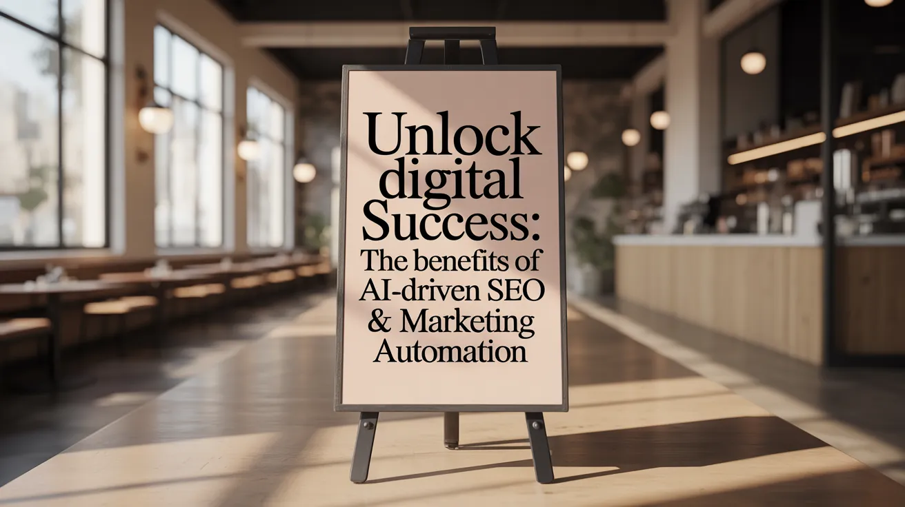 Unlock Digital Success: The Benefits of AI-Driven SEO &amp; Marketing Automation