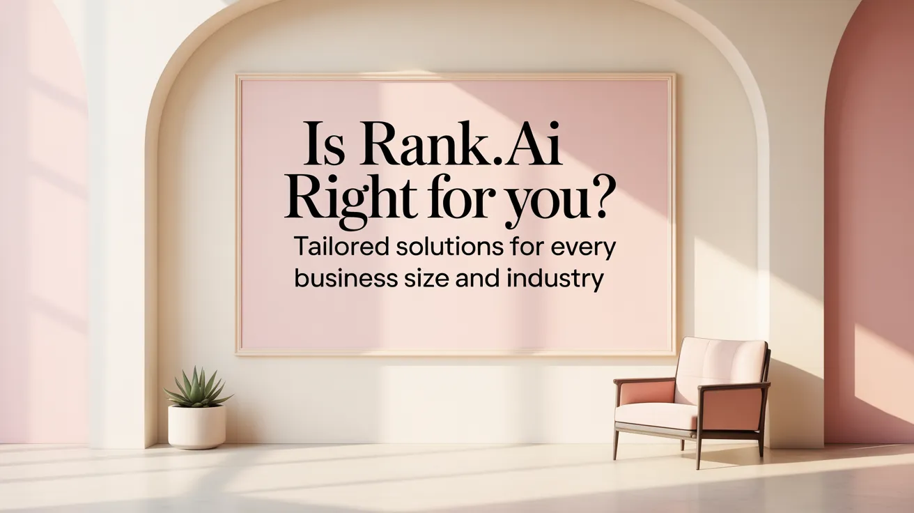 Is Rank.ai Right for You? Tailored Solutions for Every Business Size and Industry