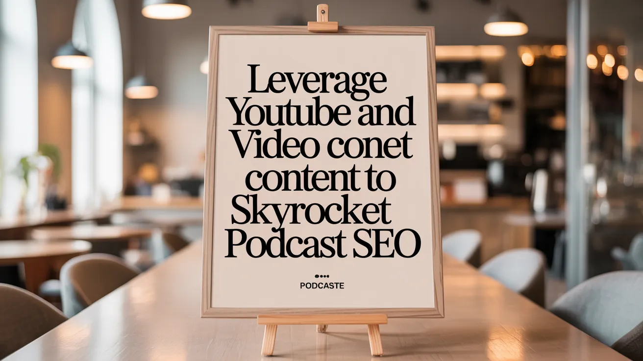 Leverage YouTube and Video Content to Skyrocket Podcast SEO