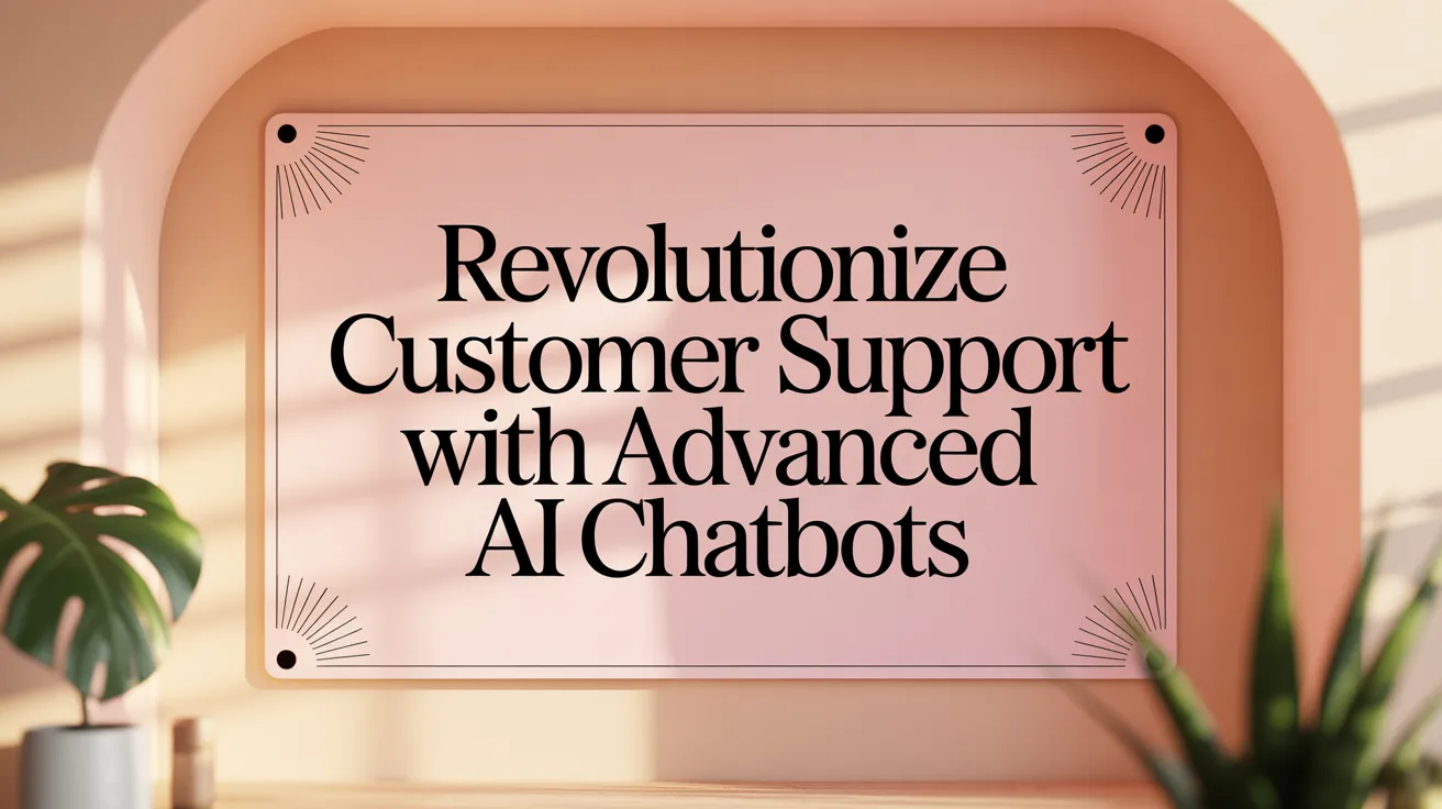 Revolutionize Customer Support with Advanced AI Chatbots
