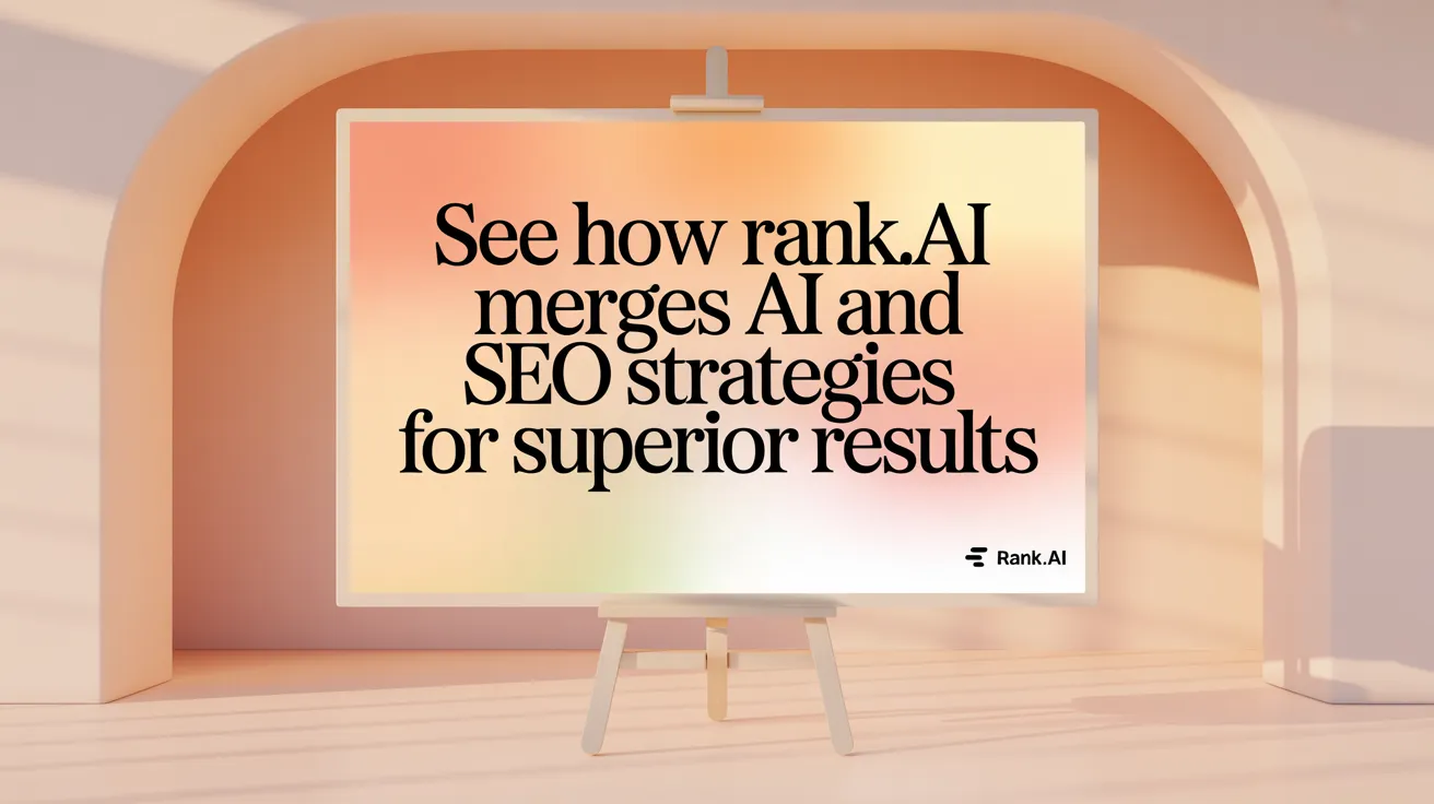 See How Rank.ai Merges AI and SEO Strategies for Superior Results