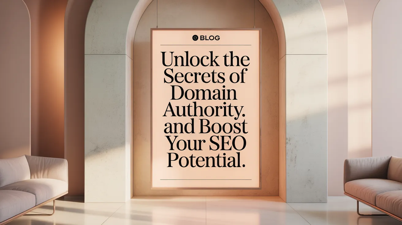 Unlock the Secrets of Domain Authority and Boost Your SEO Potential