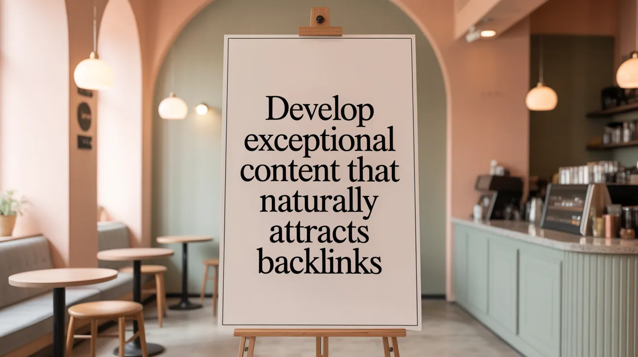 Develop Exceptional Content That Naturally Attracts Backlinks