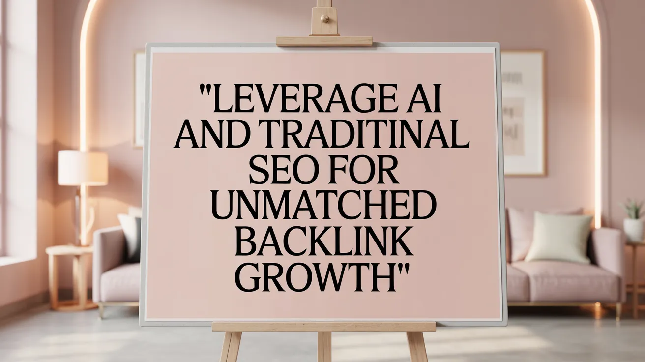Leverage AI and Traditional SEO for Unmatched Backlink Growth