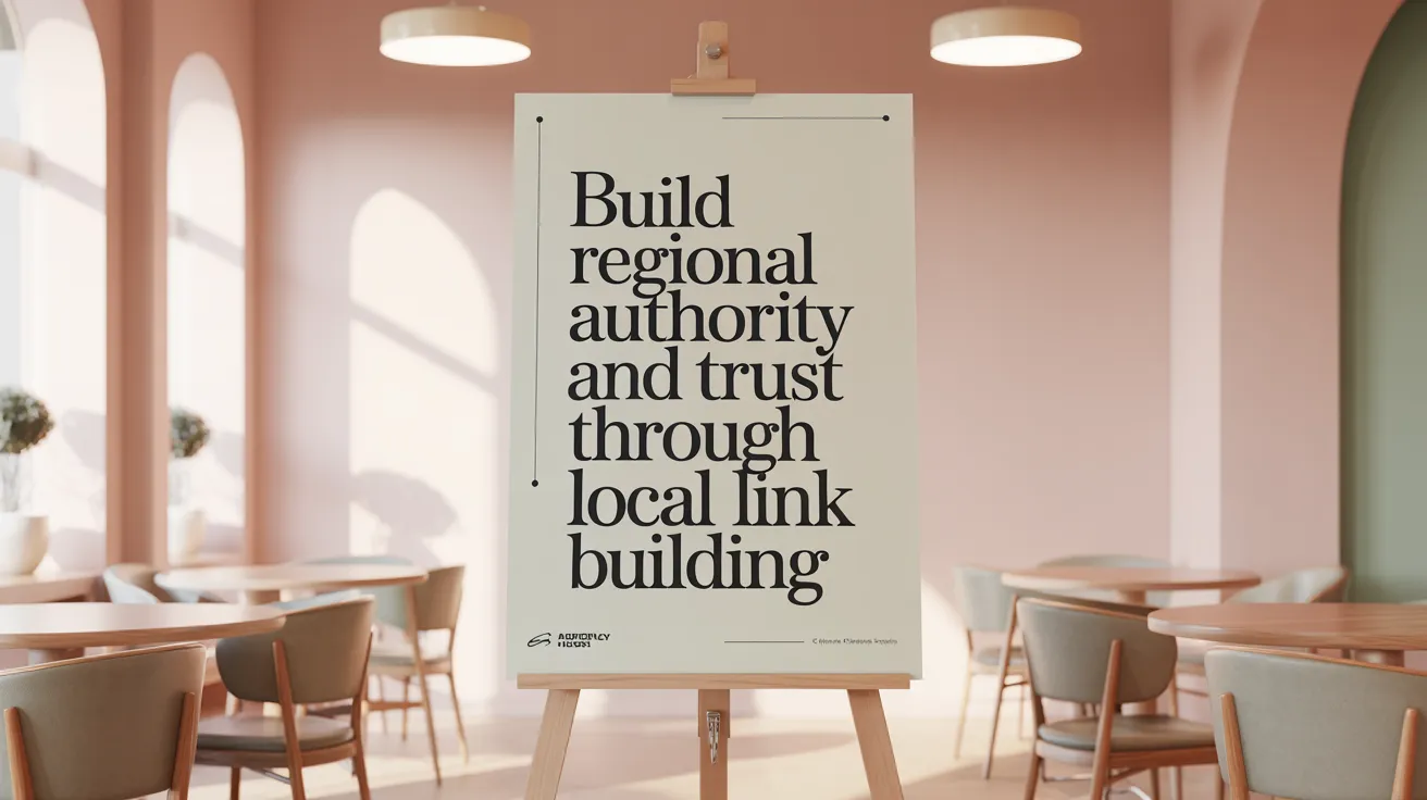 Build Regional Authority and Trust Through Local Link Building