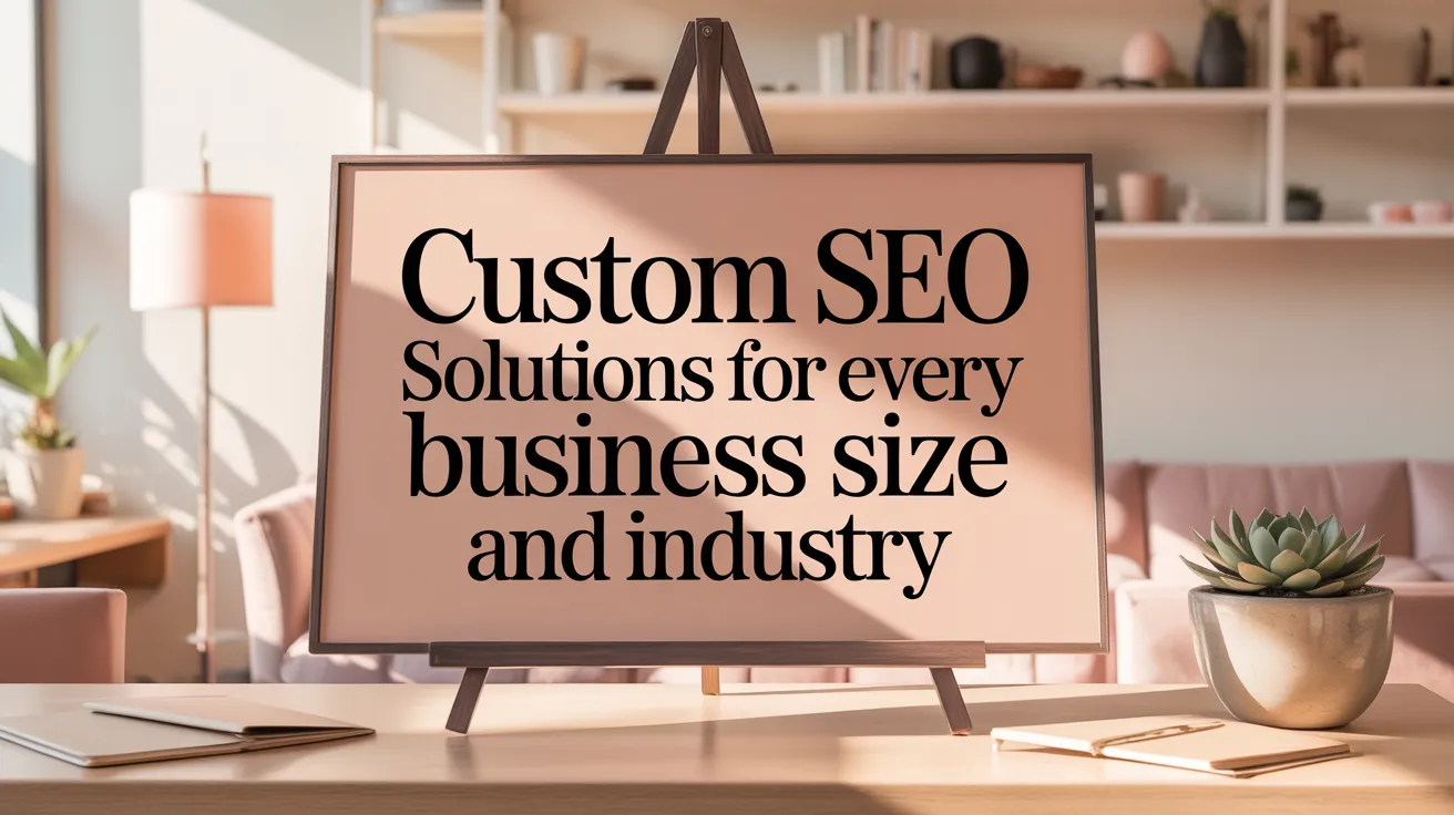 Custom SEO Solutions for Every Business Size and Industry