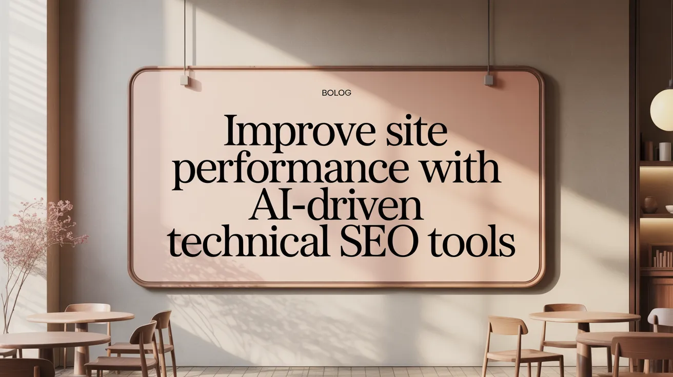 Improve Site Performance with AI-Driven Technical SEO Tools