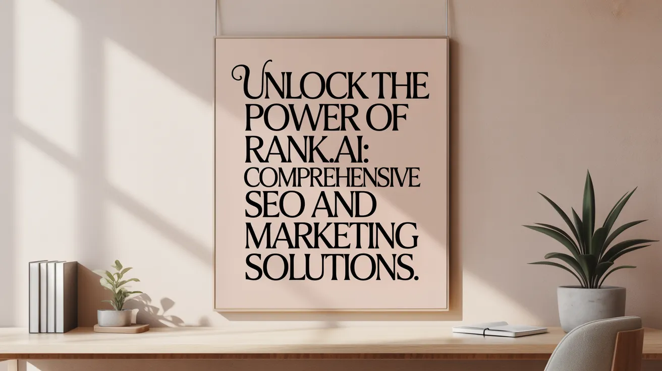 Unlock the Power of Rank.ai: Comprehensive SEO and Marketing Solutions