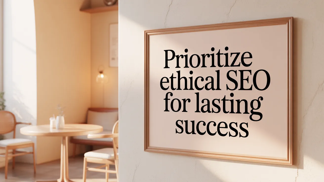 Prioritize Ethical SEO for Lasting Success