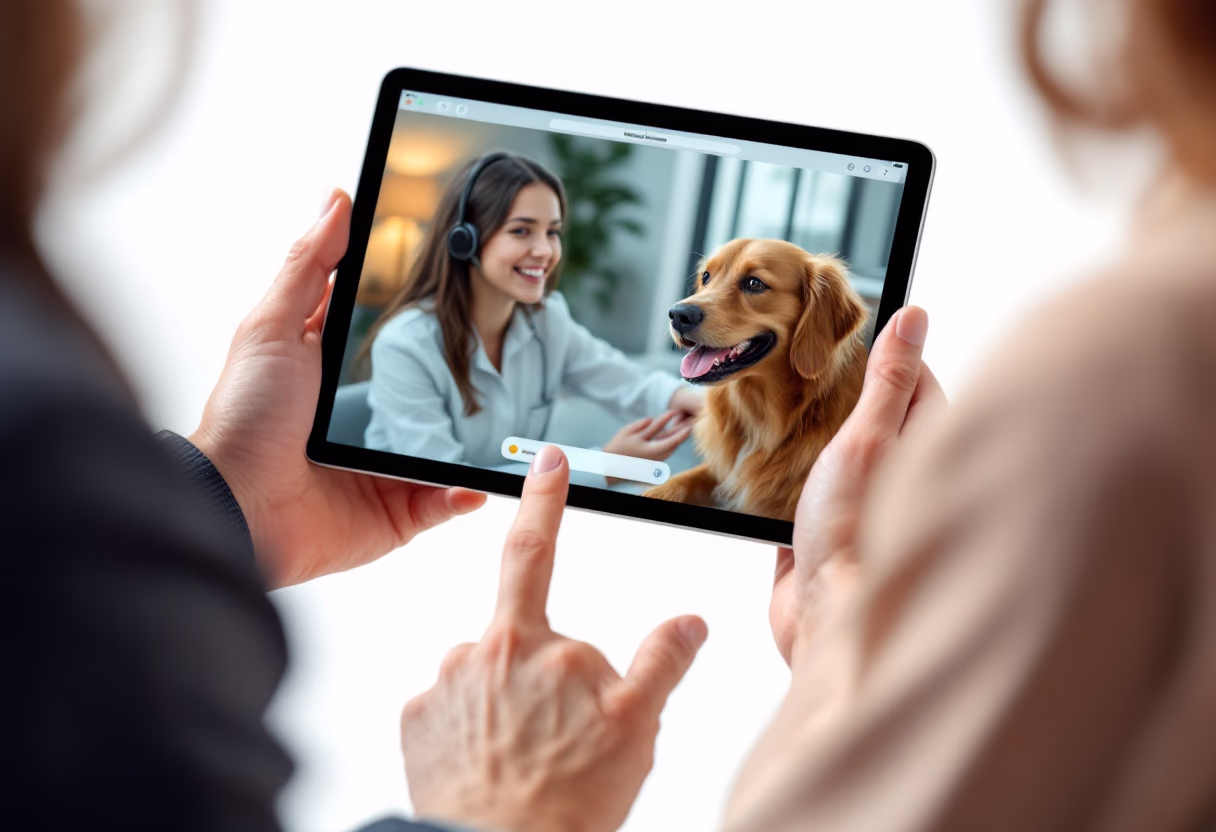 image of customer support interactions for an animal welfare nonprofit