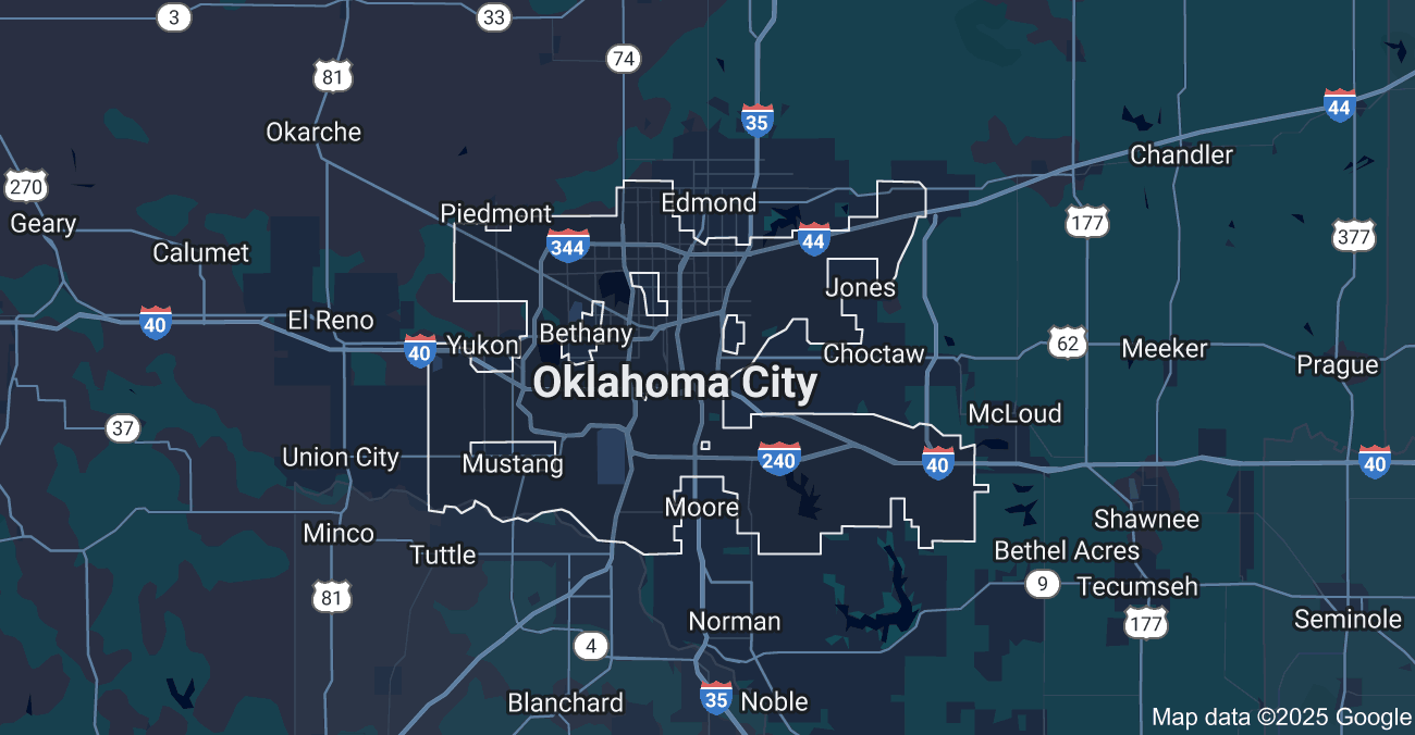 Backyard Boys crew in Oklahoma City after finishing a landscape project