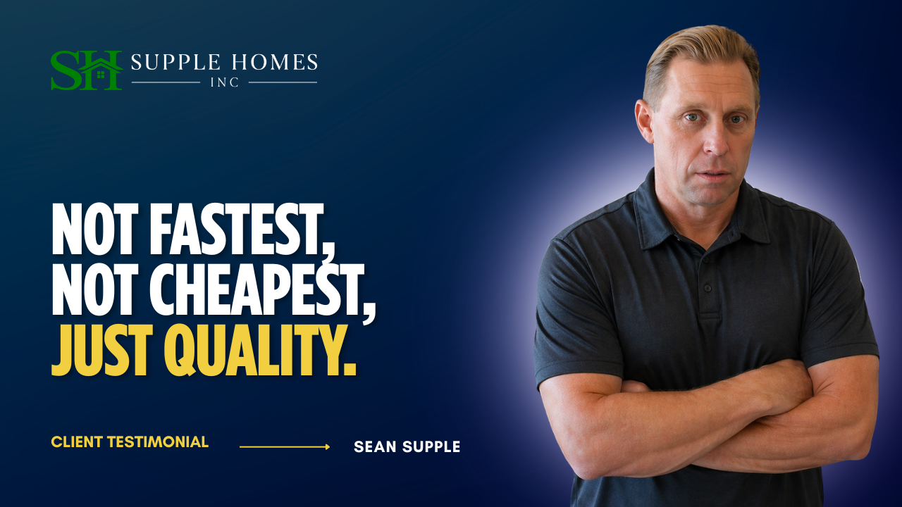 Sean Supple – Supple Homes Inc