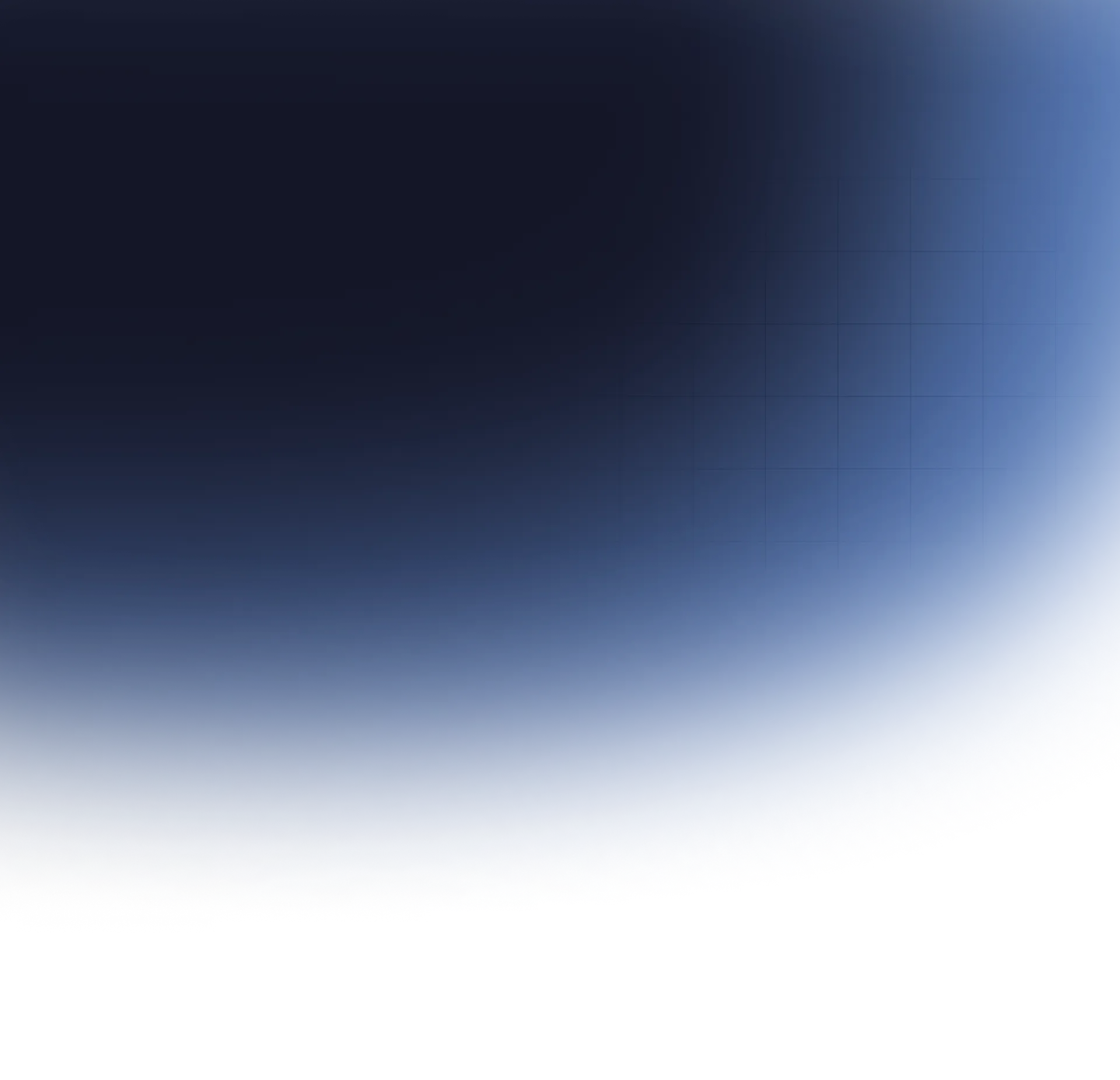 Abstract digital illustration with dark blue and light blue gradient curves blending smoothly.