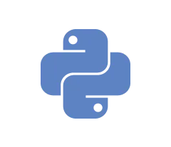 Blue medical cross symbol with two circular arrows forming a cycle inside.