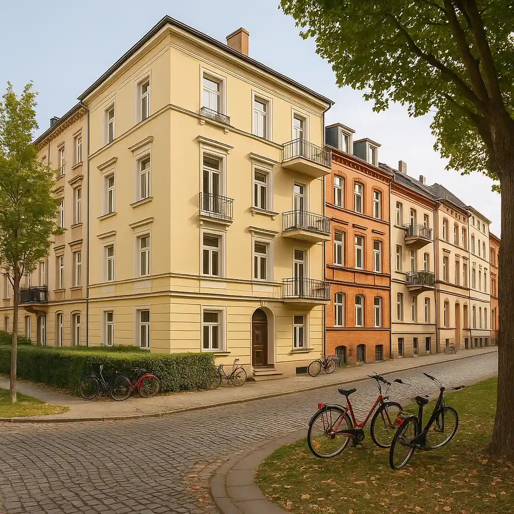 Imavo Bild eines Altbaugebäude in Mainz