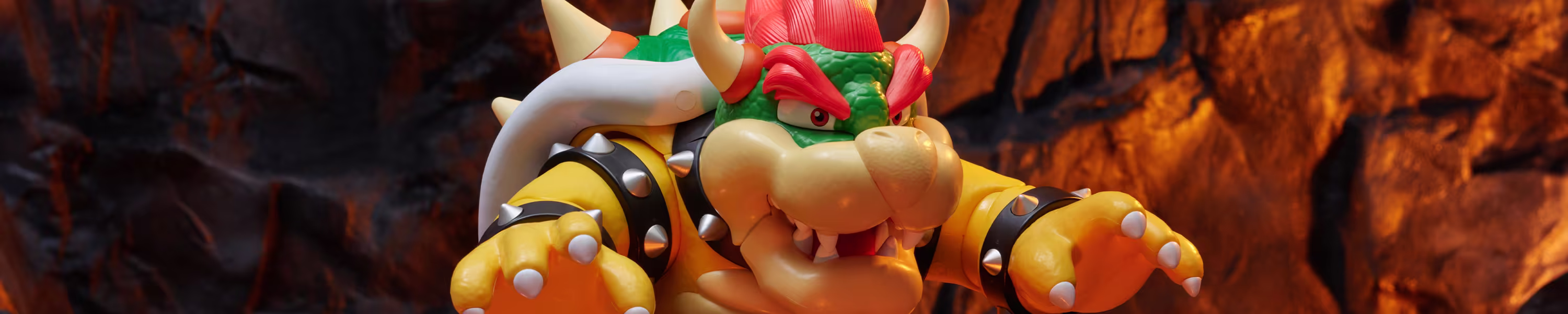 Unleash the fire-breathing fury of Big Bad Bowser.