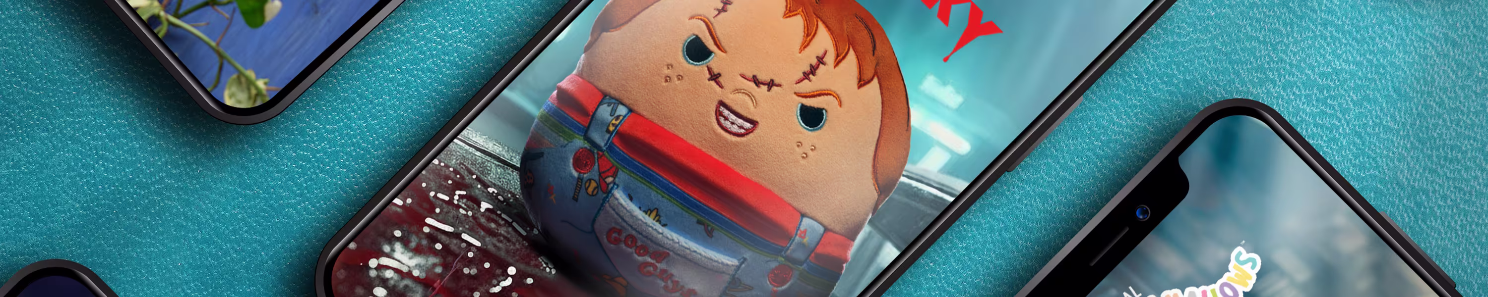 Big worlds are reimagined with soft Squish energy.